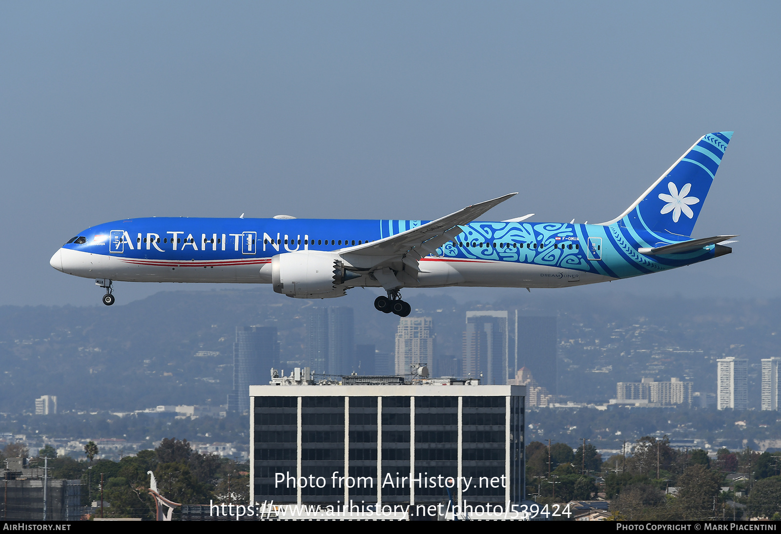 Aircraft Photo of F-OMUA | Boeing 787-9 Dreamliner | Air Tahiti Nui | AirHistory.net #539424