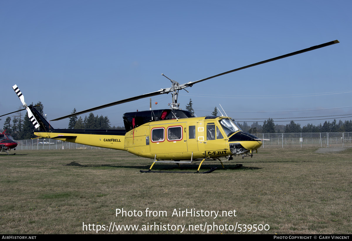 Aircraft Photo of C-FJUT | Bell 212 Twin Two-Twelve | Campbell Helicopters | AirHistory.net #539500