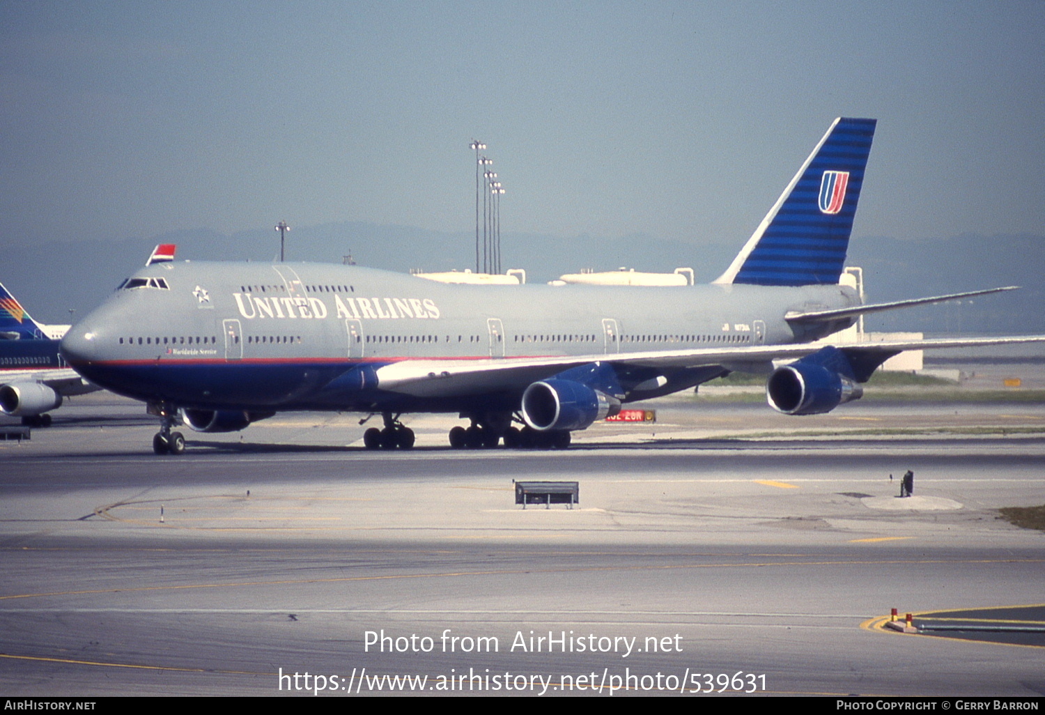 Aircraft Photo of N173UA | Boeing 747-422 | United Airlines | AirHistory.net #539631