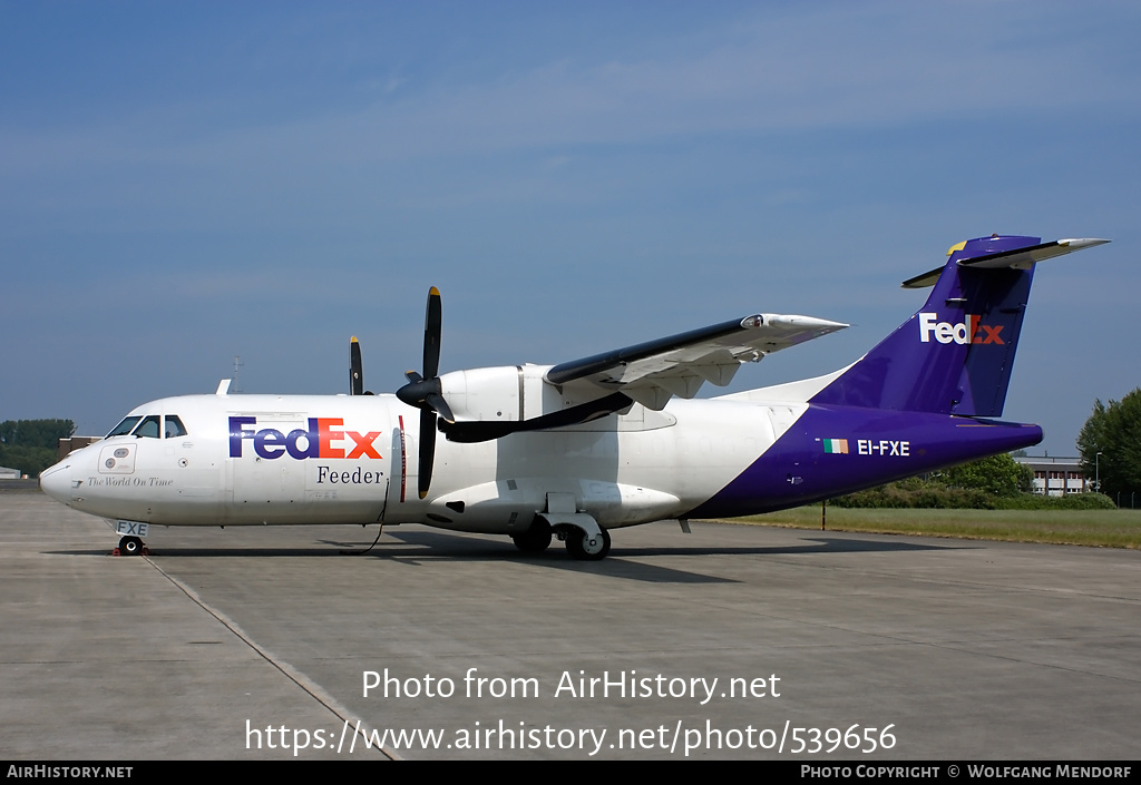 Aircraft Photo of EI-FXE | ATR ATR-42-320F | FedEx Feeder | AirHistory.net #539656