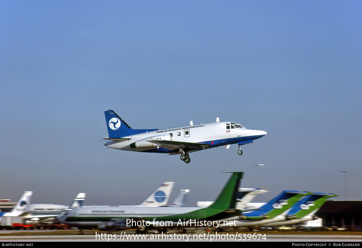 Aircraft Photo of N51 | North American Rockwell NA-380 Sabreliner 80A | FAA - Federal Aviation Administration | AirHistory.net #539674