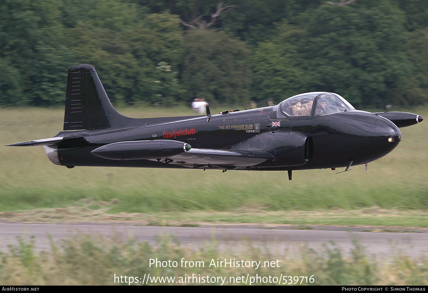 Aircraft Photo of G-BWGT | BAC 84 Jet Provost T4 | Fast Jet Club | AirHistory.net #539716