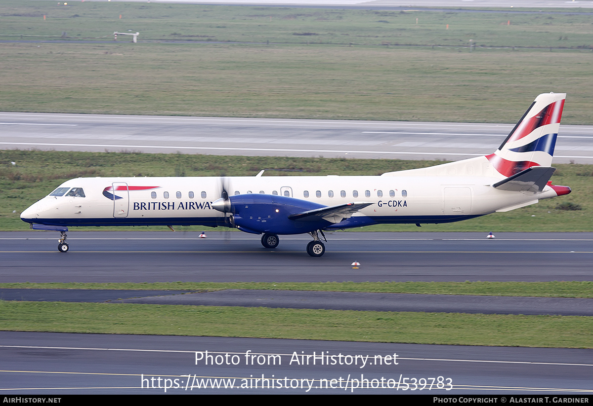 Aircraft Photo of G-CDKA | Saab 2000 | British Airways | AirHistory.net #539783