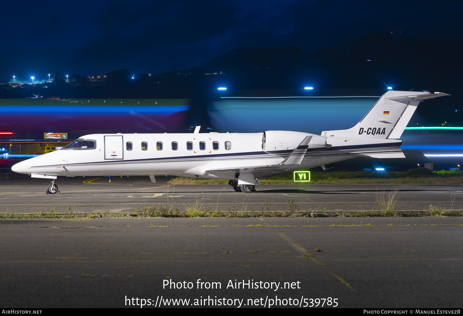 Aircraft Photo of D-CQAA | Learjet 45 | AirHistory.net #539785