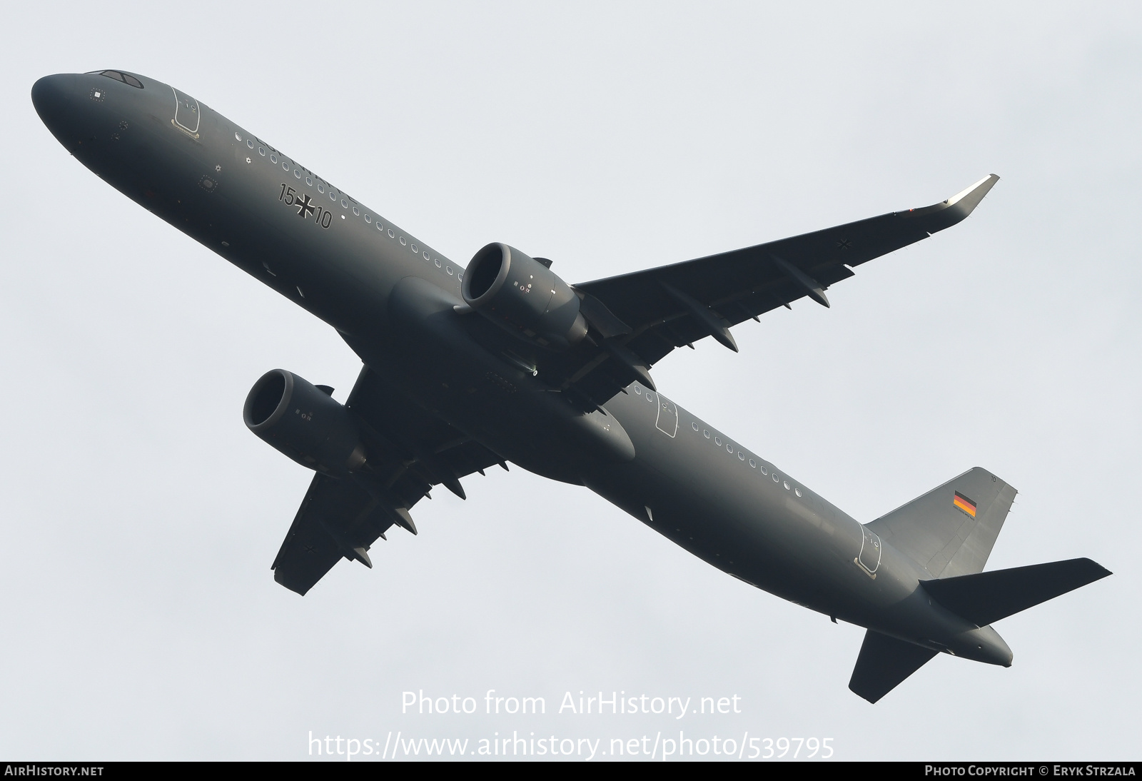 Aircraft Photo of 1510 | Airbus A321-251NX | Germany - Air Force | AirHistory.net #539795