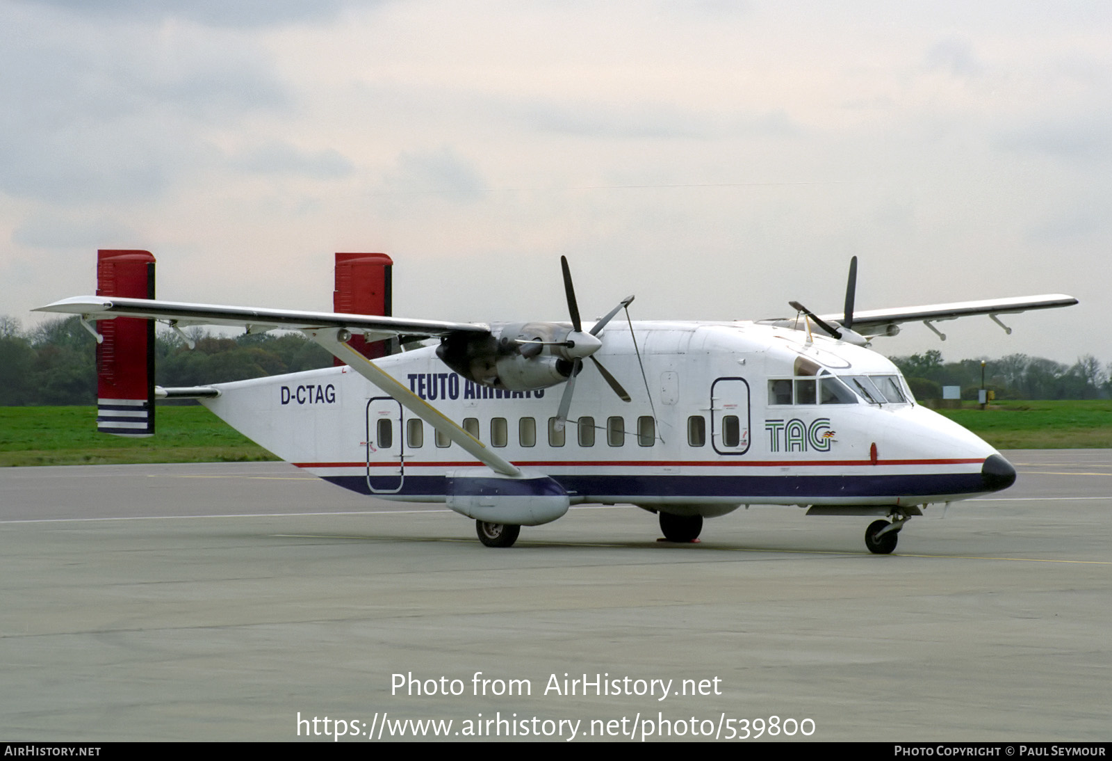 Aircraft Photo of D-CTAG | Short 330-200 | TAG - Teuto Airways Germany | AirHistory.net #539800