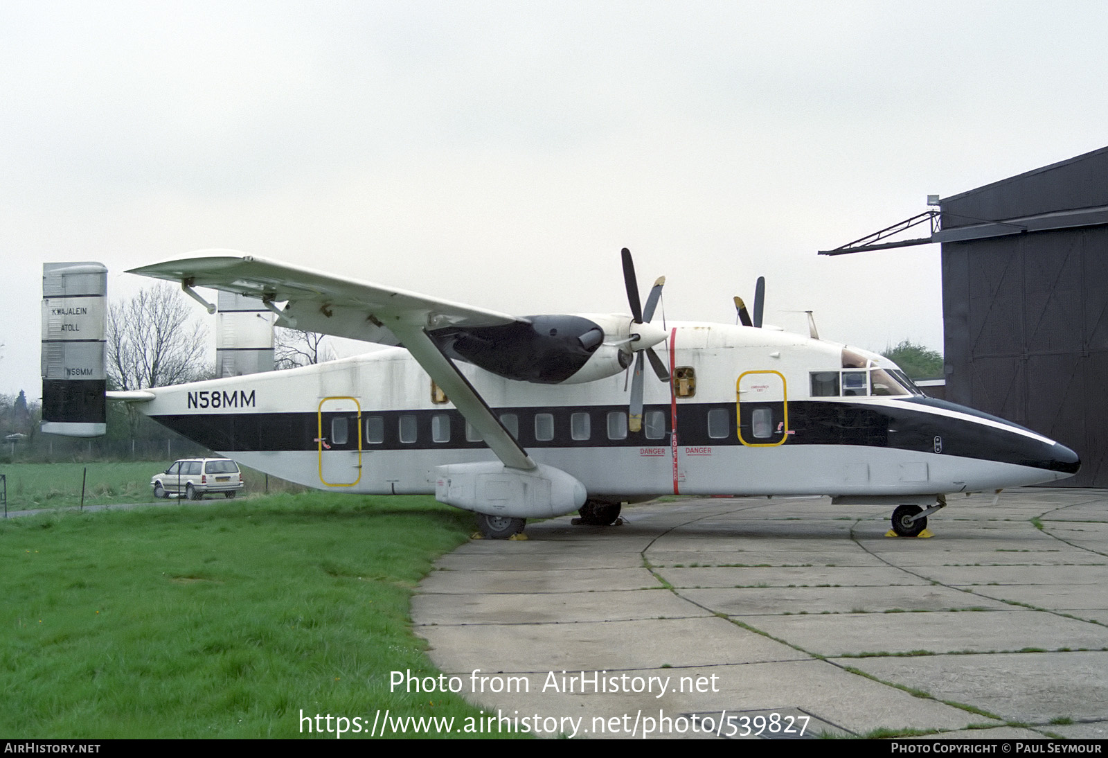 Aircraft Photo of N58MM | Short 330-100 | AirHistory.net #539827