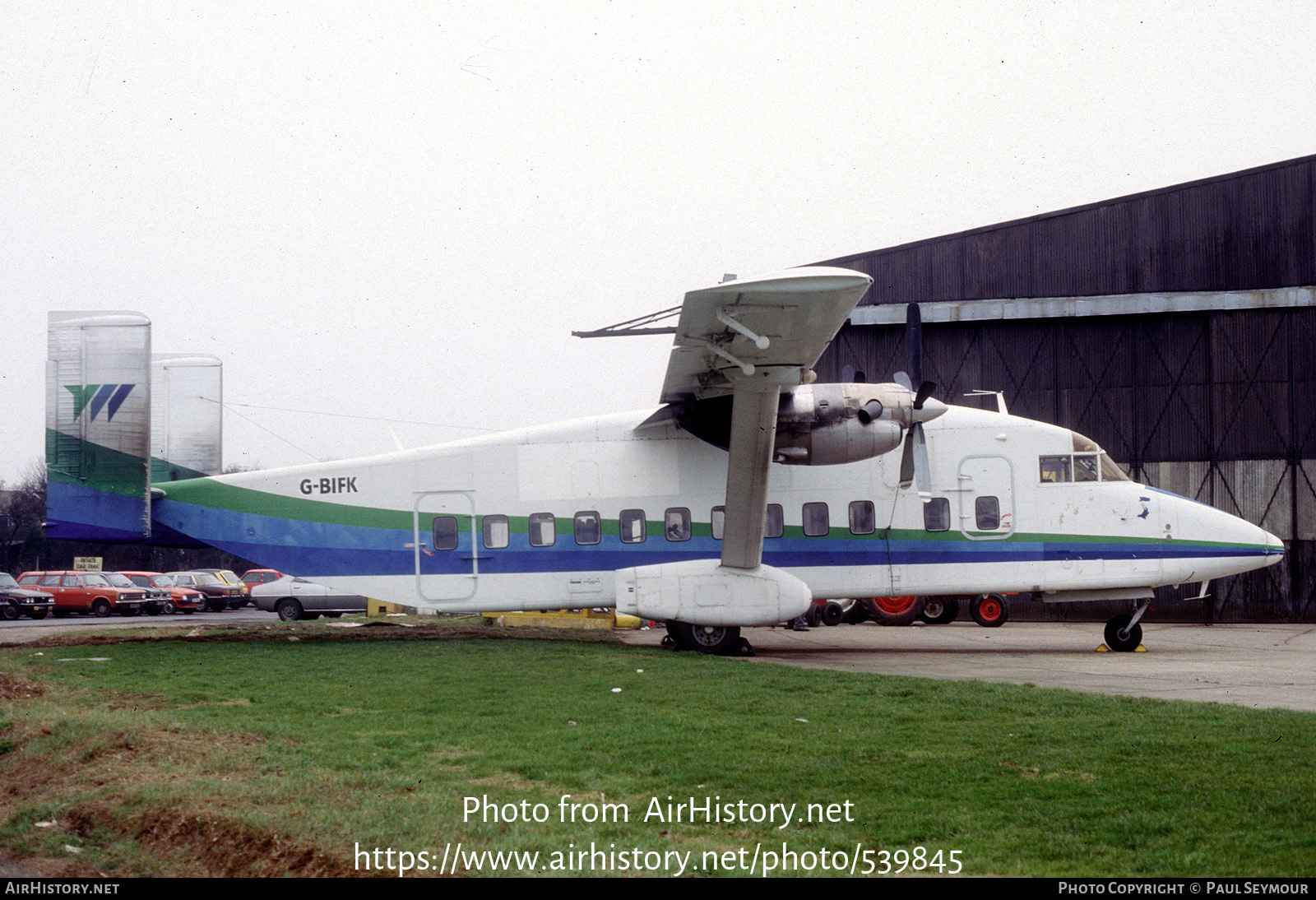 Aircraft Photo of G-BIFK | Short 330-100 | Wings Australia | AirHistory.net #539845