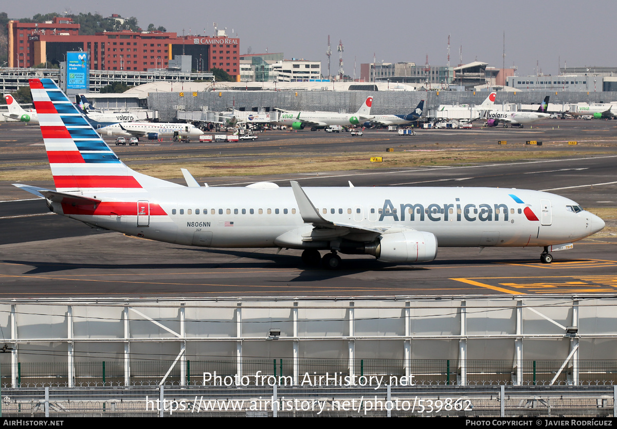 Aircraft Photo of N806NN | Boeing 737-823 | American Airlines | AirHistory.net #539862