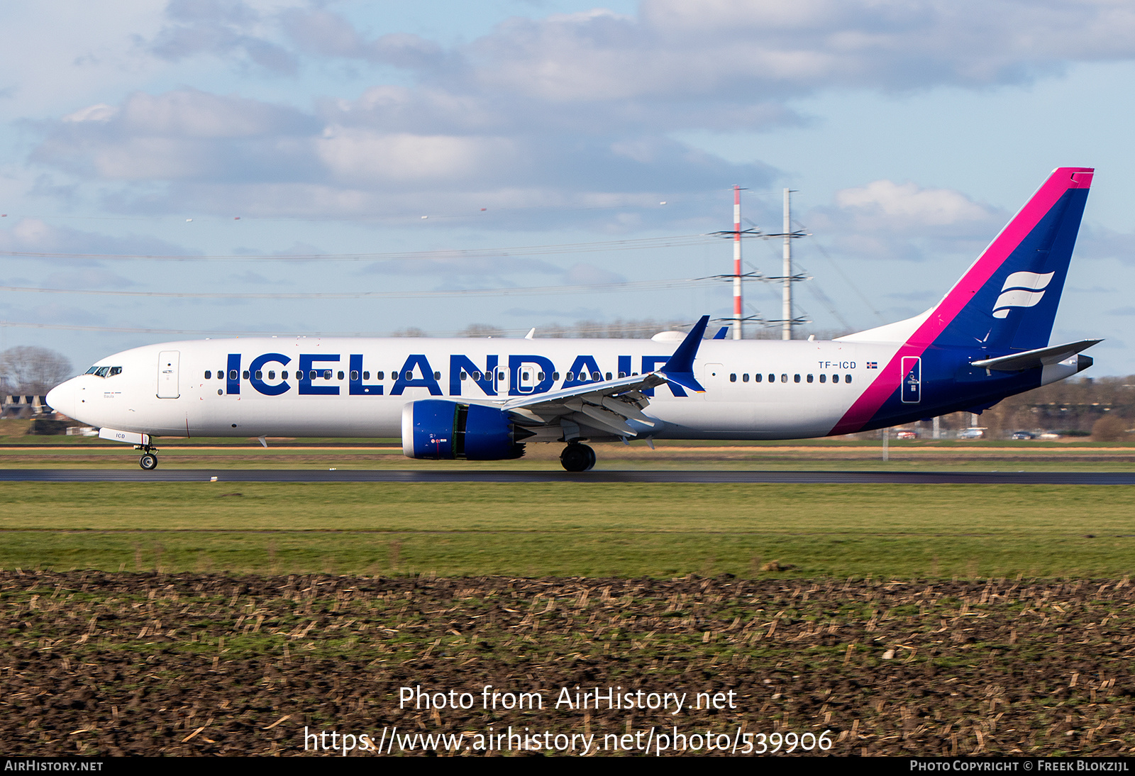 Aircraft Photo of TF-ICD | Boeing 737-9 Max 9 | Icelandair | AirHistory.net #539906