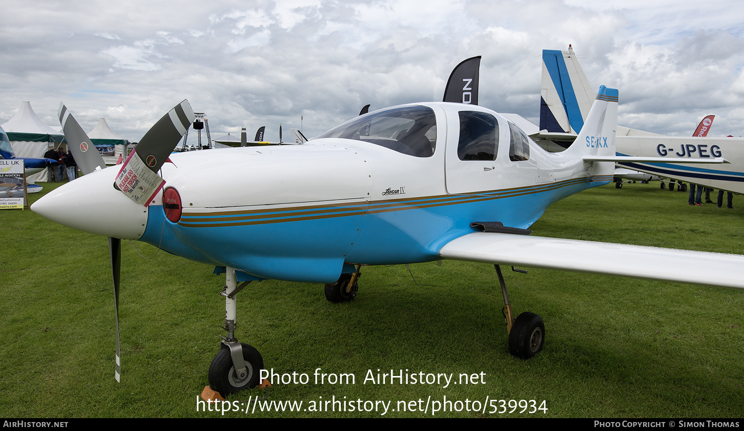 Aircraft Photo of SE-XXX | Lancair Lancair IV-P | AirHistory.net #539934