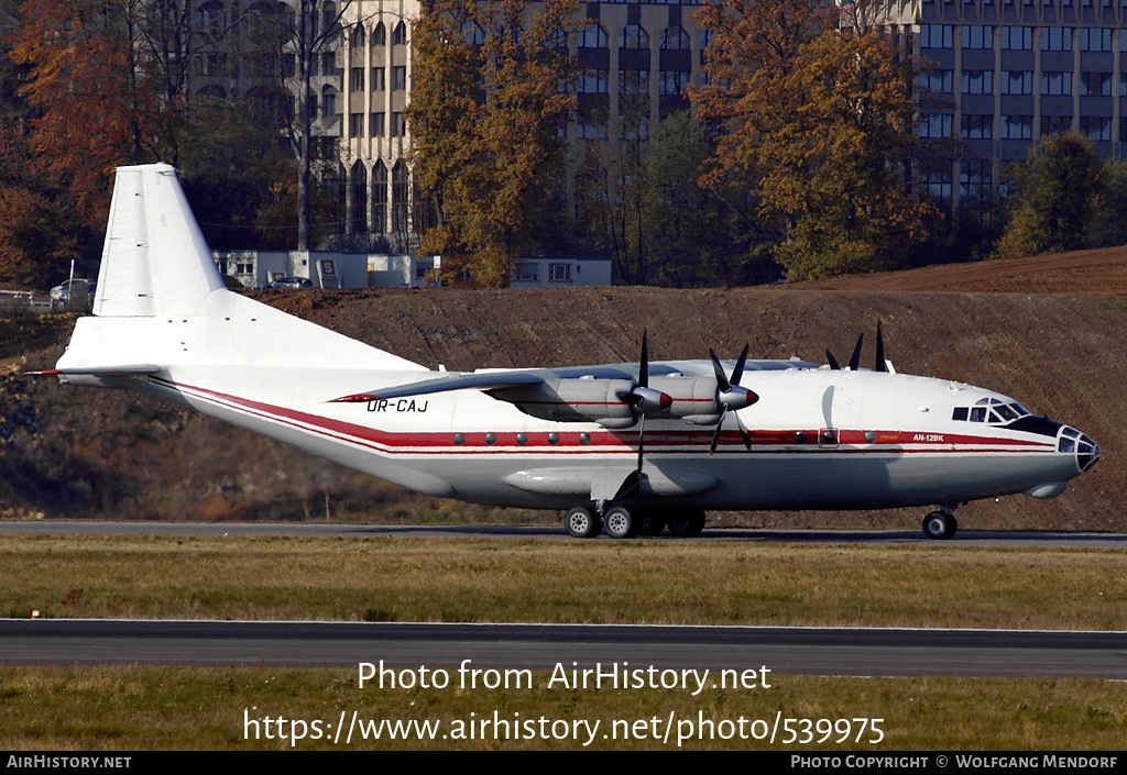 Aircraft Photo of UR-CAJ | Antonov An-12BK | AirHistory.net #539975