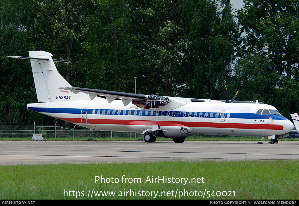 Aircraft Photo of N538AT | ATR ATR-72-500 (ATR-72-212A) | American Eagle | AirHistory.net #540021