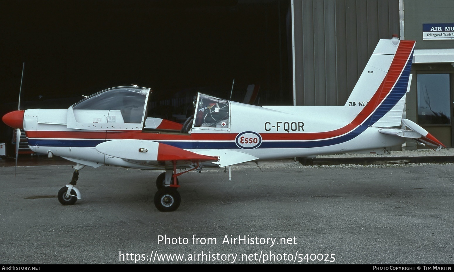 Aircraft Photo of C-FQOR | Zlin Z-142 C | AirHistory.net #540025