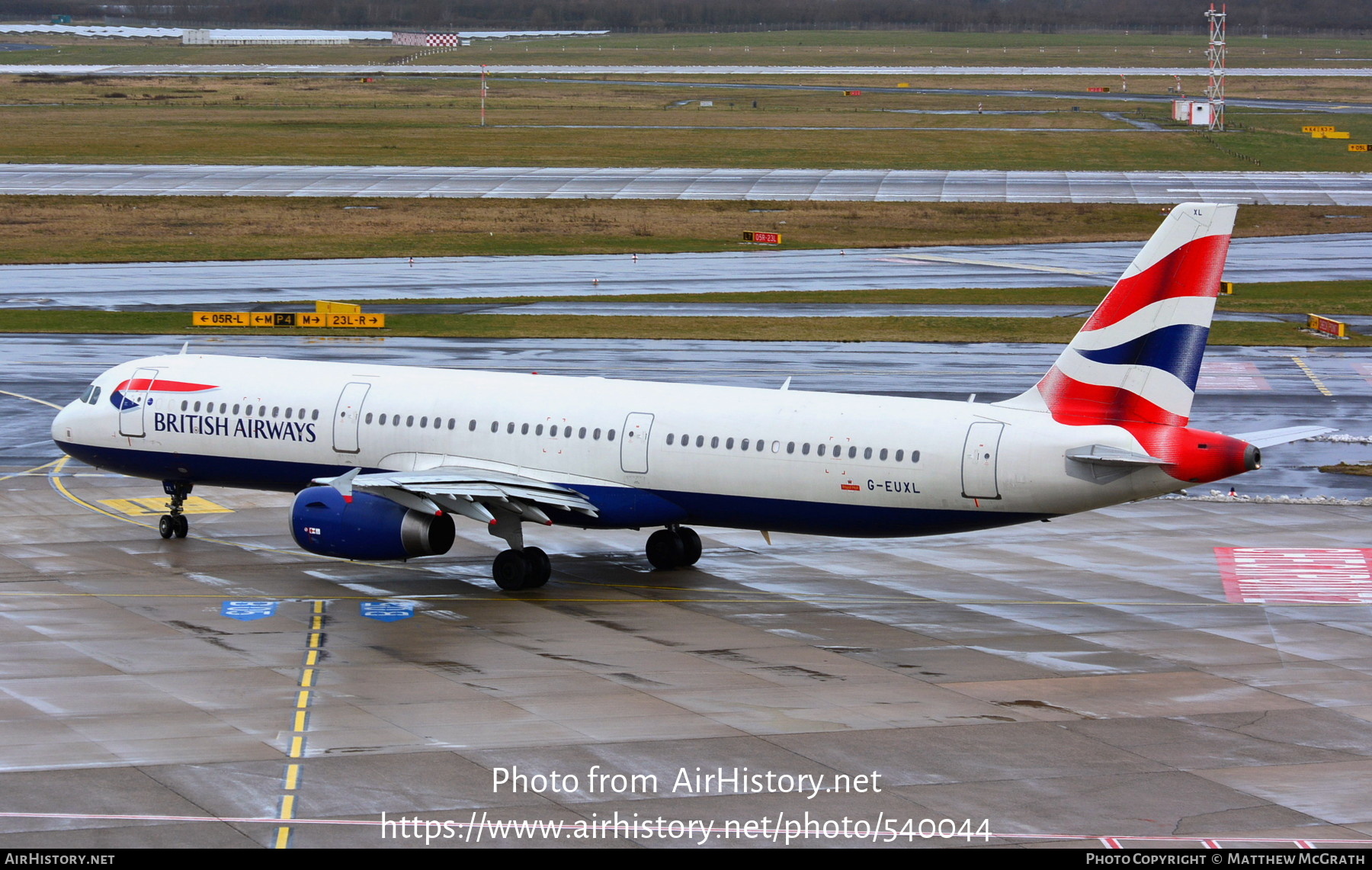 Aircraft Photo of G-EUXL | Airbus A321-231 | British Airways ...