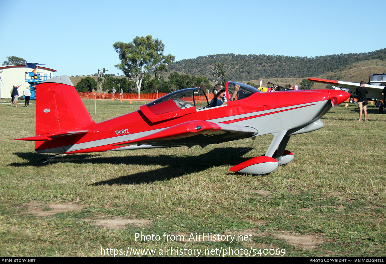 Aircraft Photo of VH-NVZ | Van's RV-9 | AirHistory.net #540069