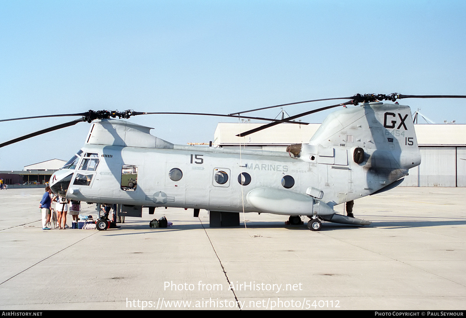 Aircraft Photo of 156454 / 6454 | Boeing Vertol CH-46E Sea Knight | USA - Marines | AirHistory.net #540112