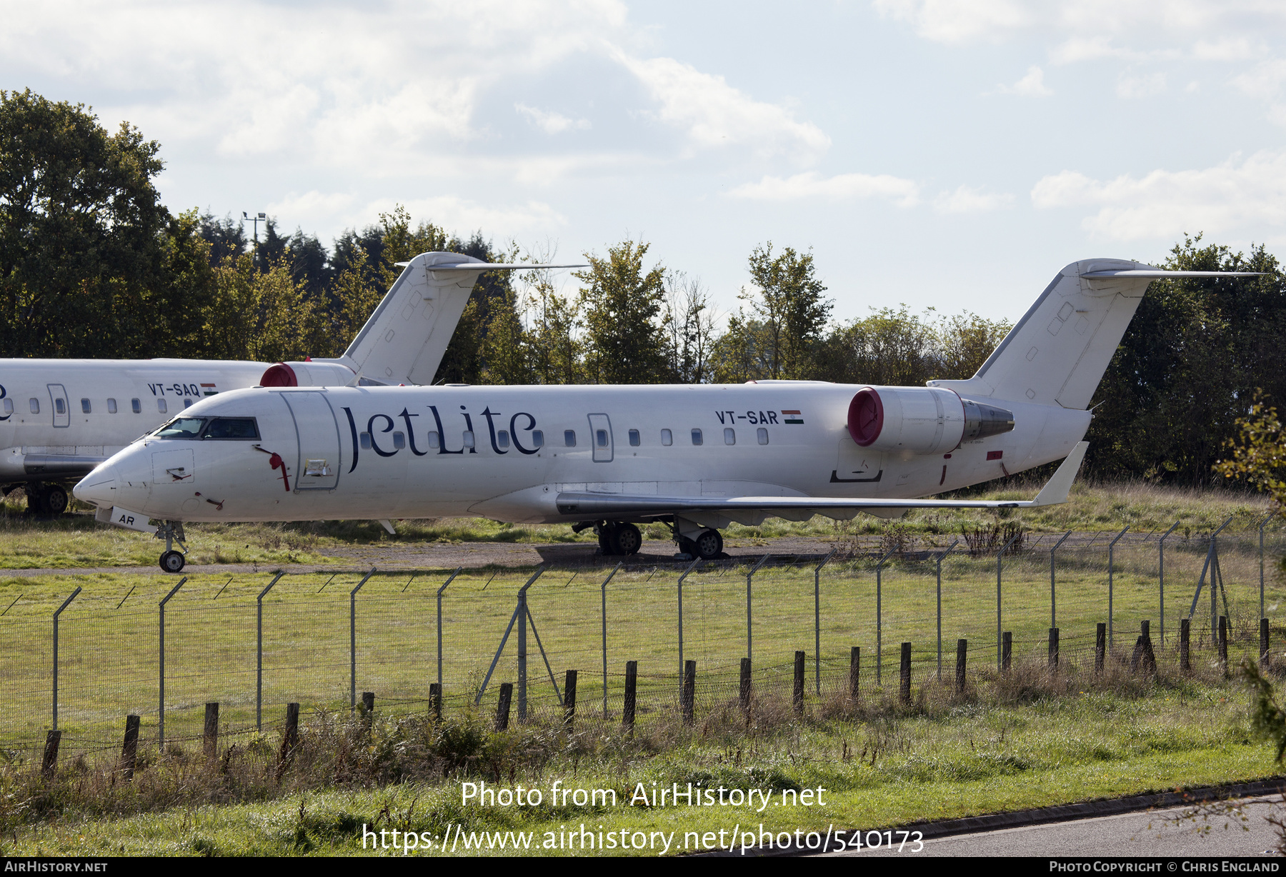 Aircraft Photo of VT-SAR | Bombardier CRJ-200ER (CL-600-2B19) | JetLite | AirHistory.net #540173