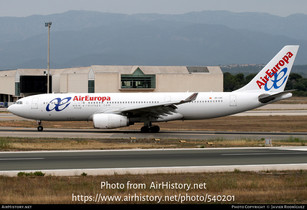 Aircraft Photo of EC-LKE | Airbus A330-243 | Air Europa | AirHistory.net #540201