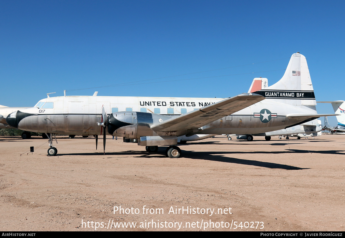 Aircraft Photo of 141017 | Convair C-131F | USA - Navy | AirHistory.net #540273