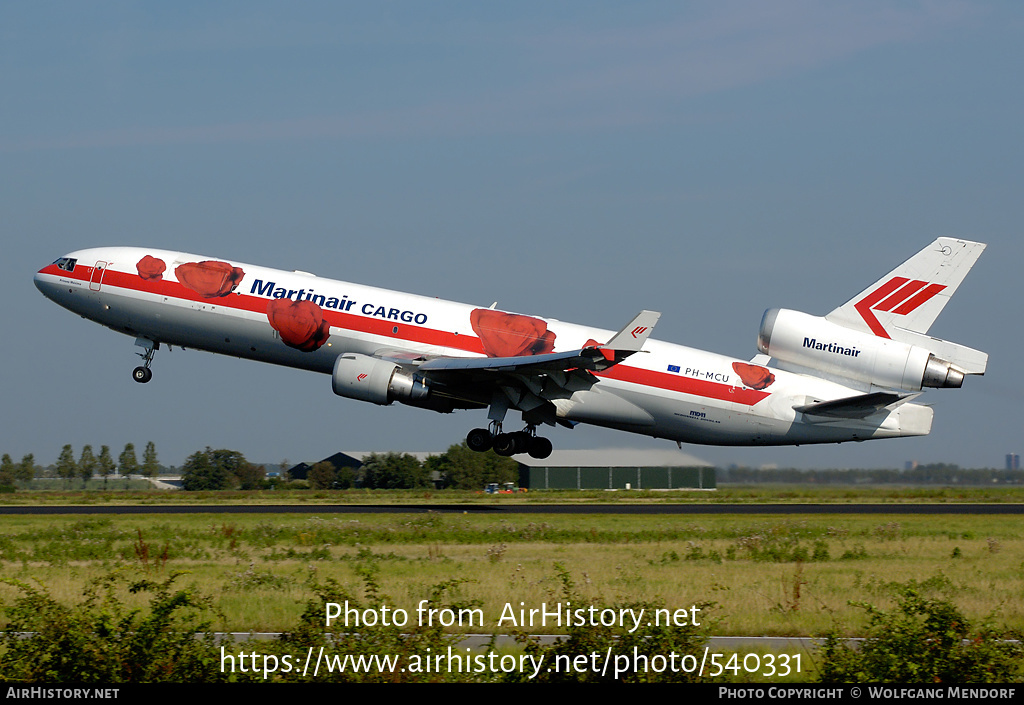 Aircraft Photo of PH-MCU | McDonnell Douglas MD-11F | Martinair Cargo | AirHistory.net #540331