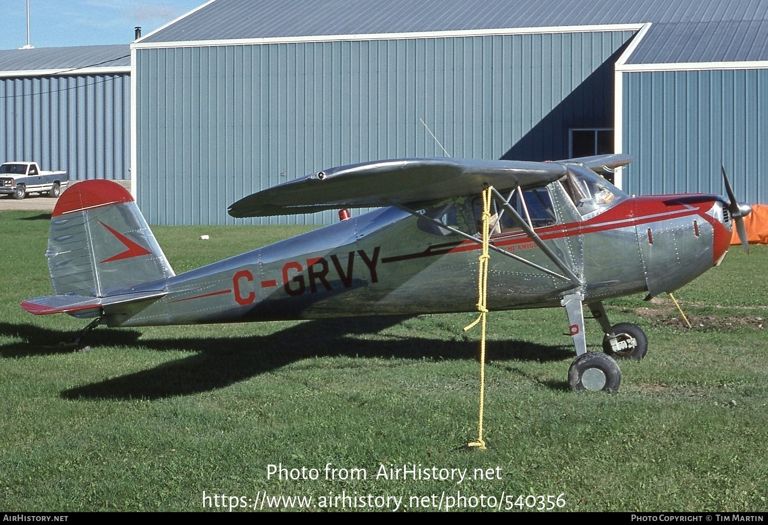 Aircraft Photo of C-GRVY | Cessna 140 | AirHistory.net #540356