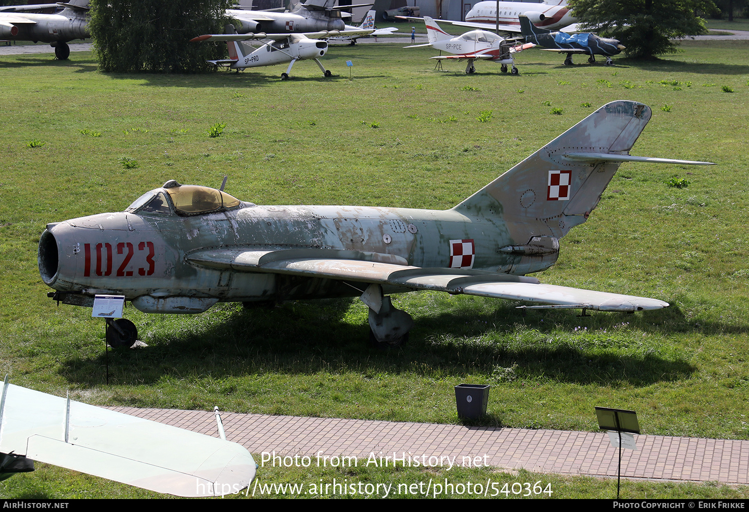 Aircraft Photo of 1023 | PZL-Mielec Lim-5 (MiG-17F) | Poland - Air Force | AirHistory.net #540364