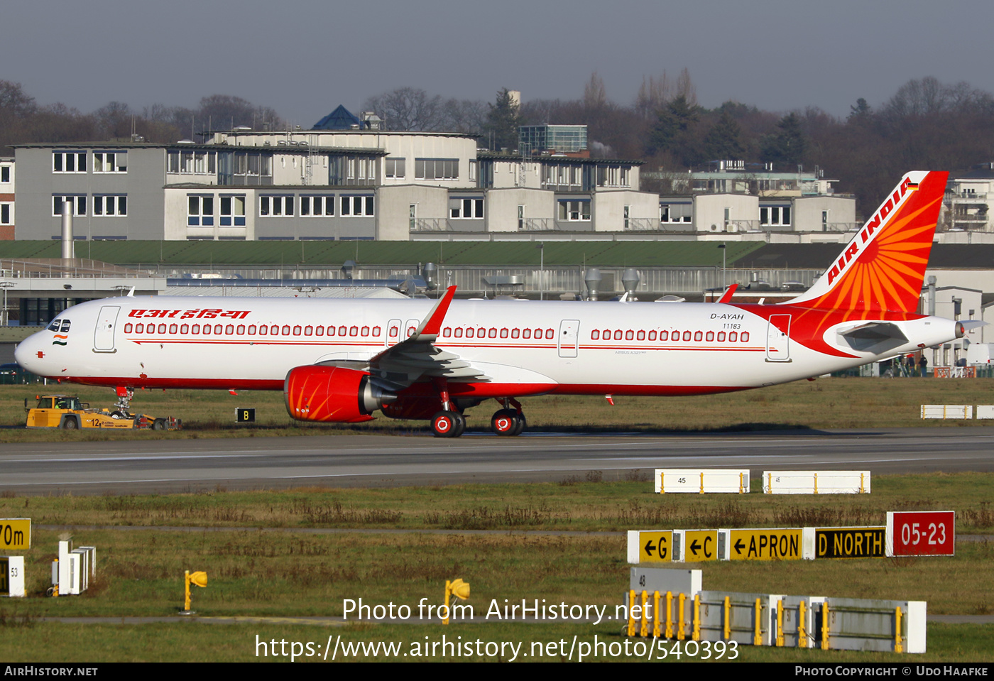 Aircraft Photo of D-AYAH | Airbus A321-251NX | Air India | AirHistory.net #540393