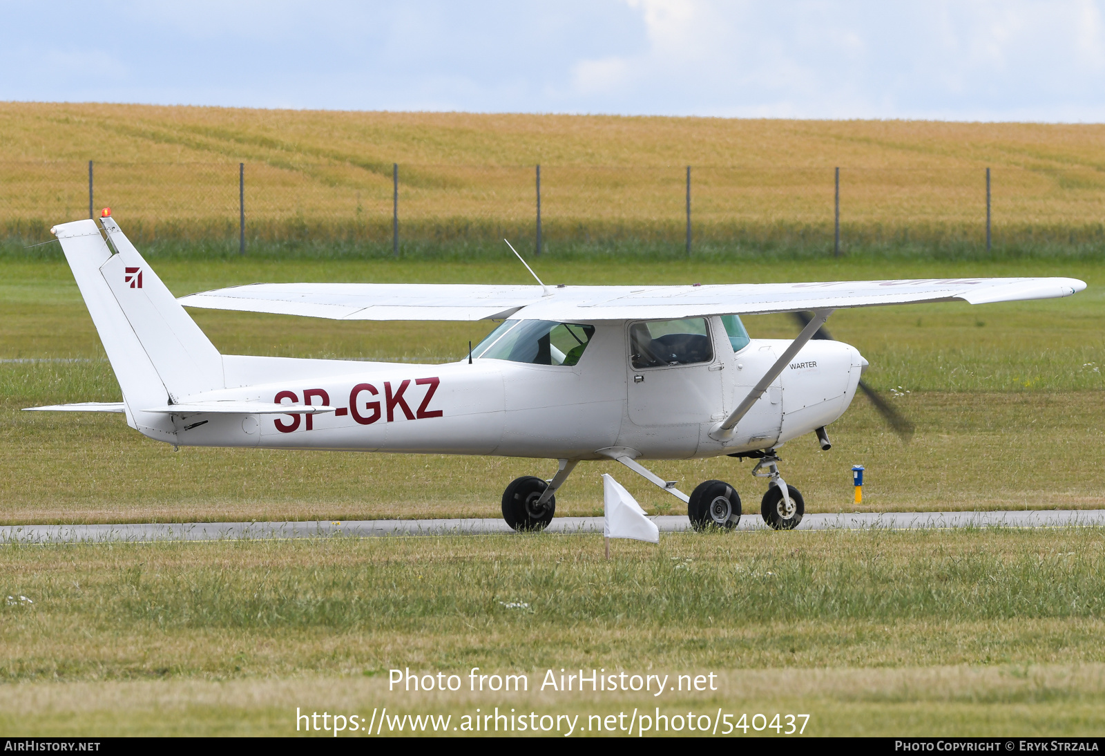 Aircraft Photo of SP-GKZ | Cessna 152 | AirHistory.net #540437