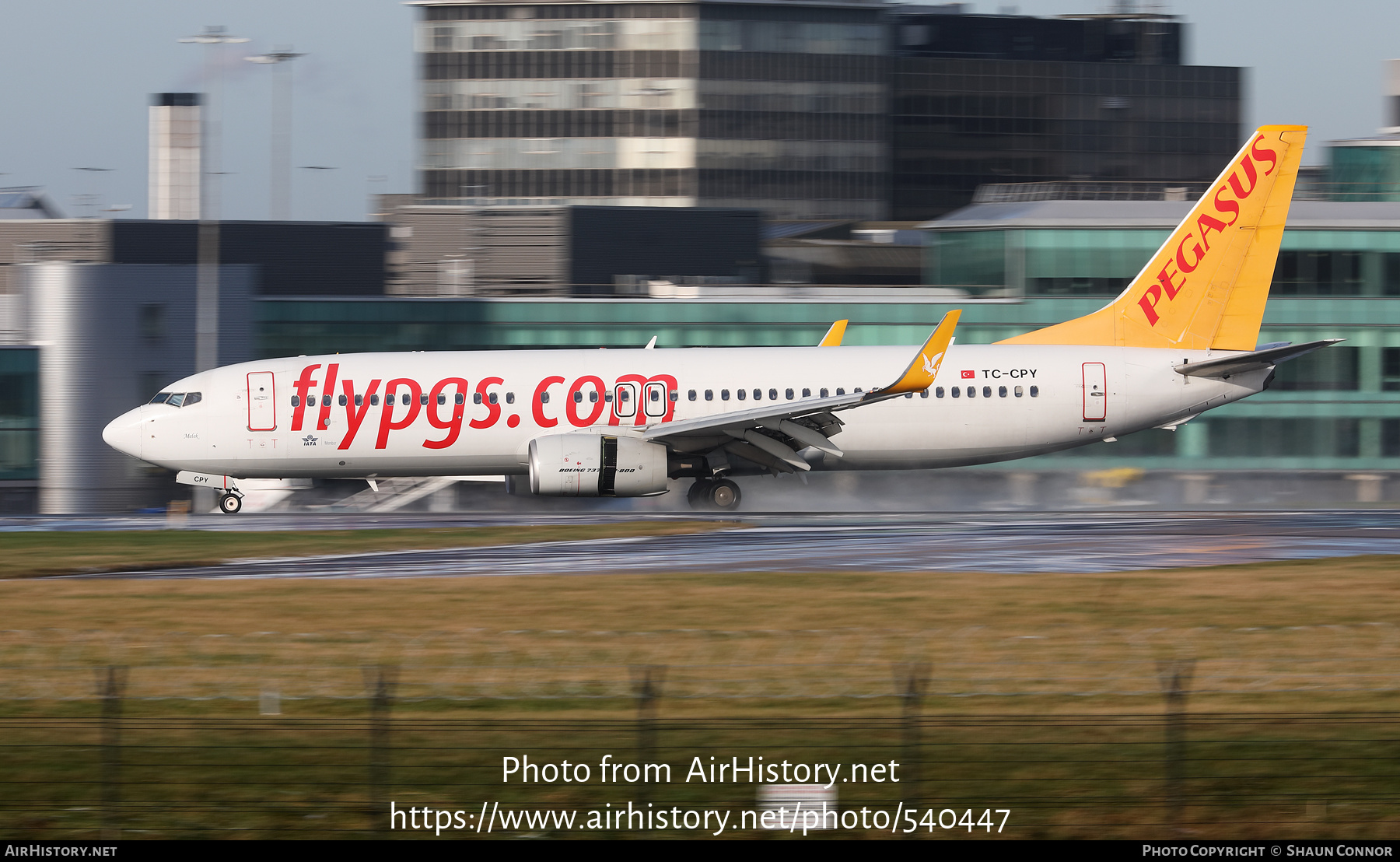 Aircraft Photo of TC-CPY | Boeing 737-8H6 | Pegasus Airlines | AirHistory.net #540447