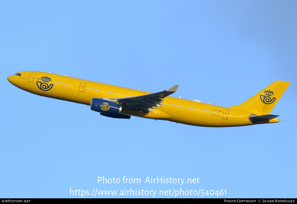 Aircraft Photo of EC-LXA | Airbus A330-343E | Correos Cargo | AirHistory.net #540461