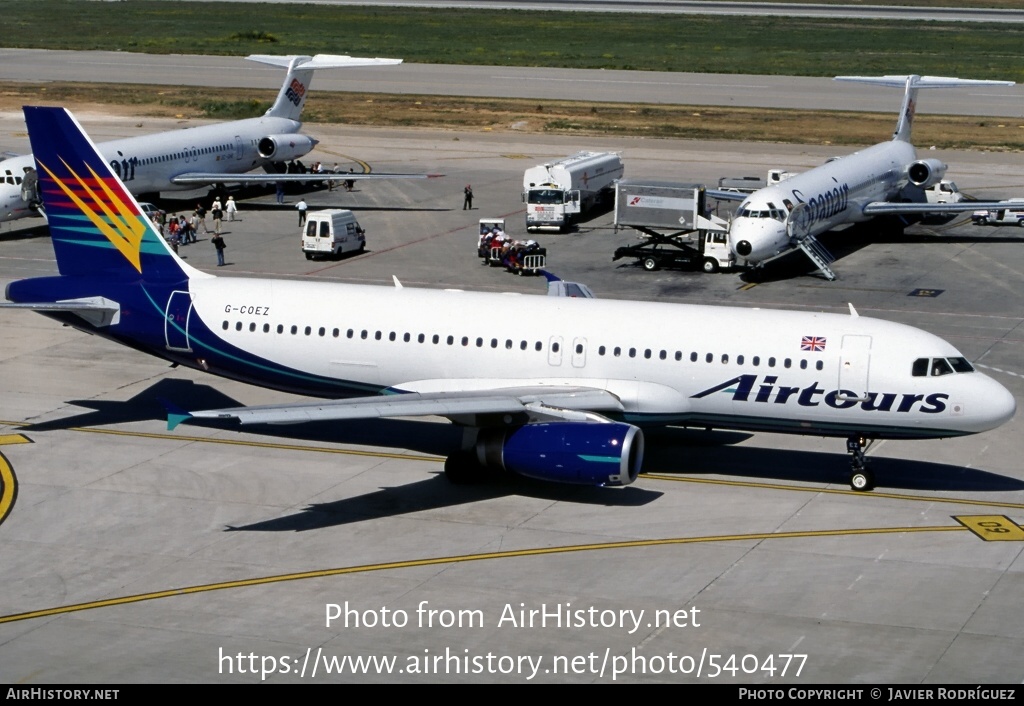 Aircraft Photo of G-COEZ | Airbus A320-231 | Airtours International | AirHistory.net #540477