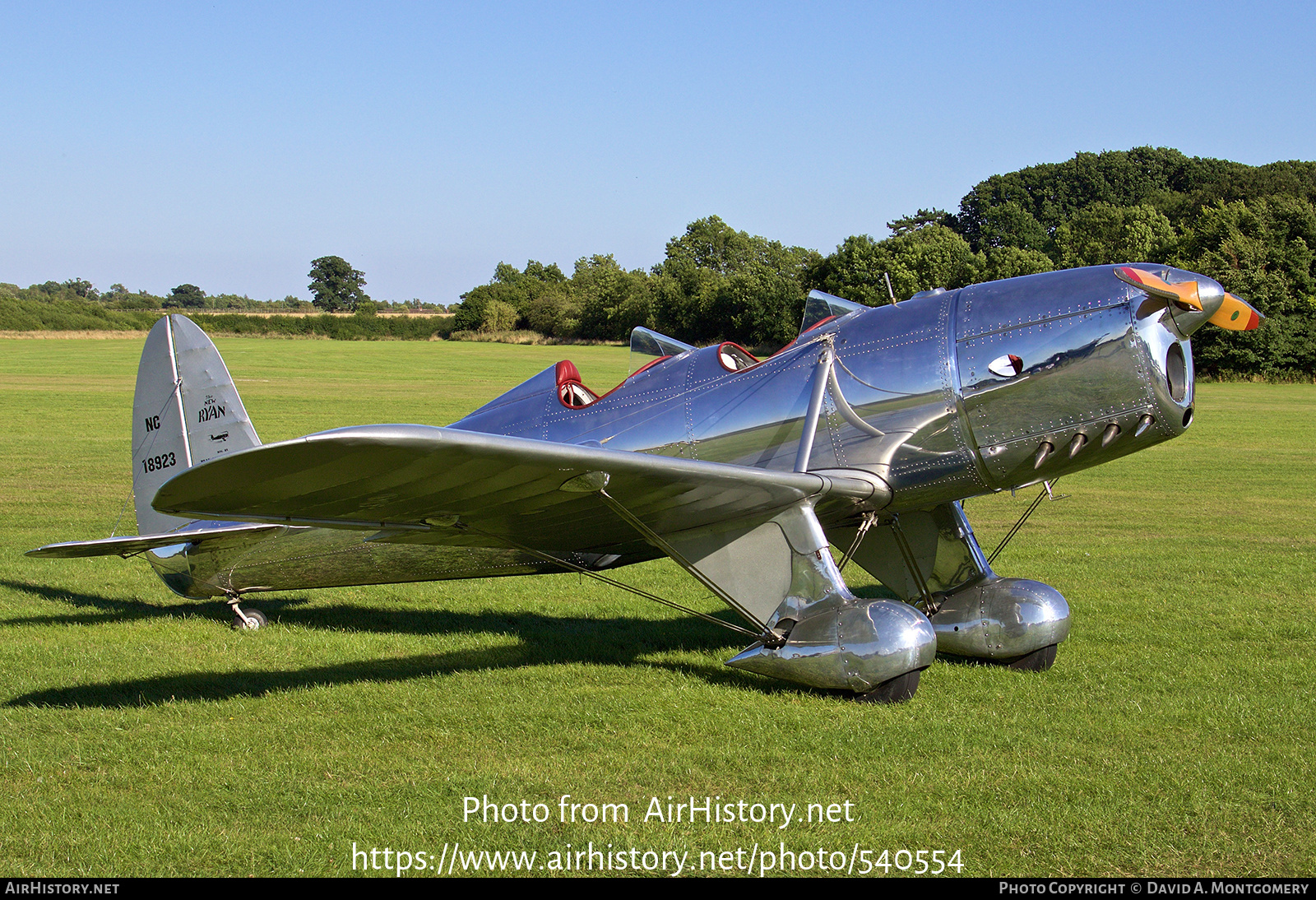 Aircraft Photo of N18923 / NC18923 | Ryan ST-A | AirHistory.net #540554