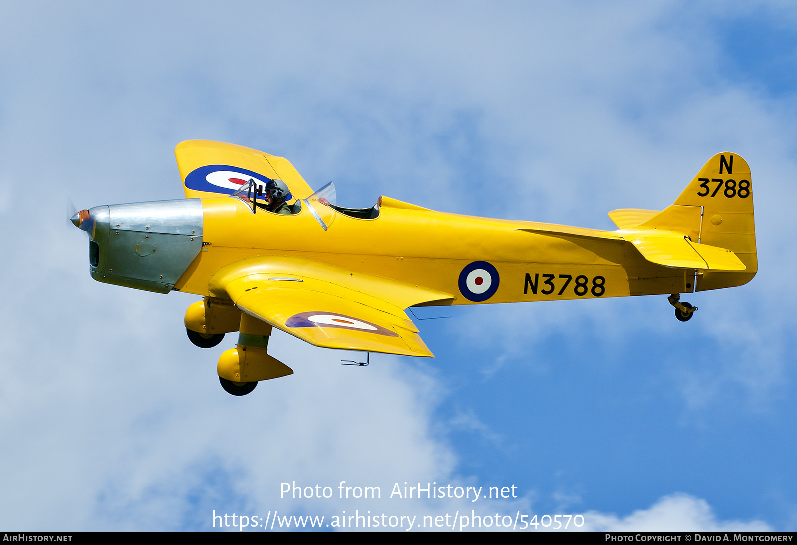 Aircraft Photo of G-AKPF / N3788 | Miles M.14A Hawk Trainer 3 | UK - Air Force | AirHistory.net #540570