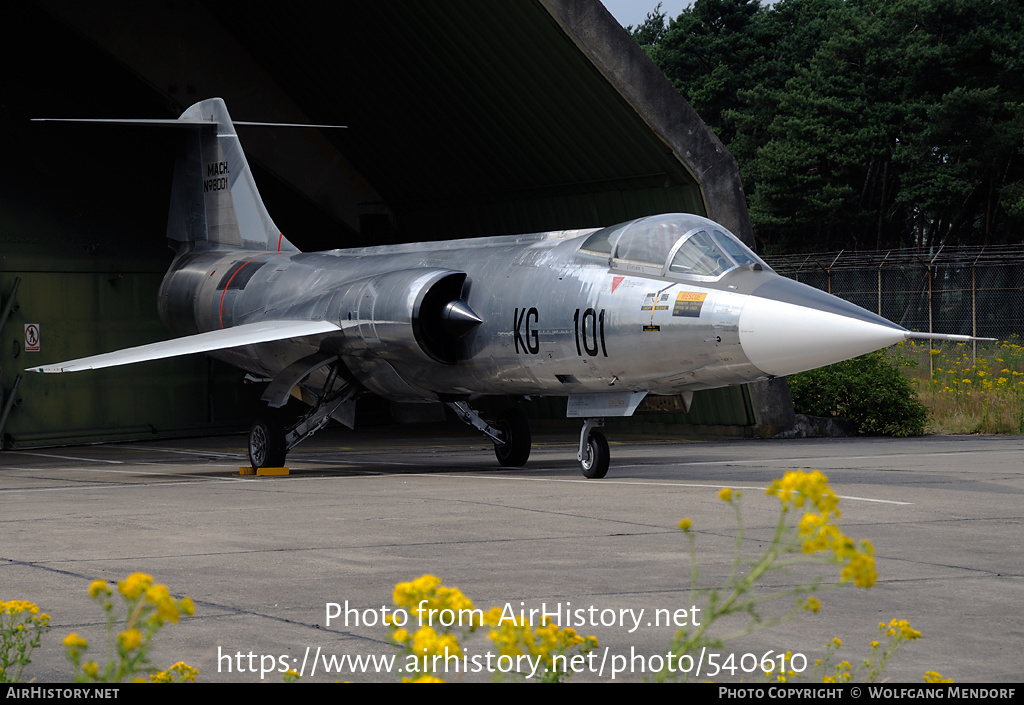 Aircraft Photo of KG-101 / 2327 | Lockheed F-104G Starfighter | AirHistory.net #540610