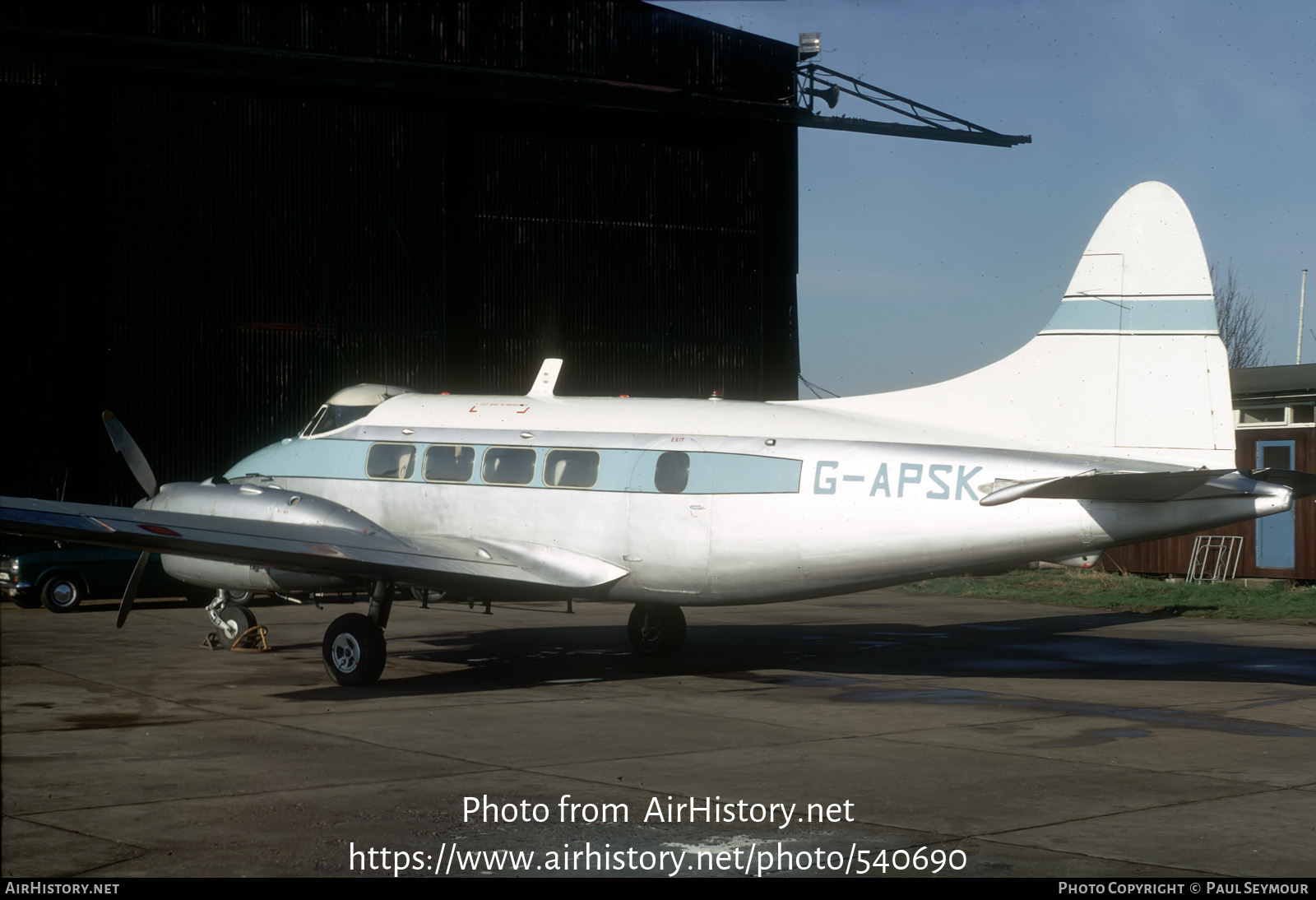 Aircraft Photo of G-APSK | De Havilland D.H. 104 Dove 5 | AirHistory.net #540690