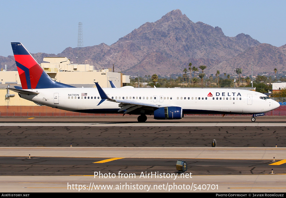 Aircraft Photo of N878DN | Boeing 737-932/ER | Delta Air Lines | AirHistory.net #540701