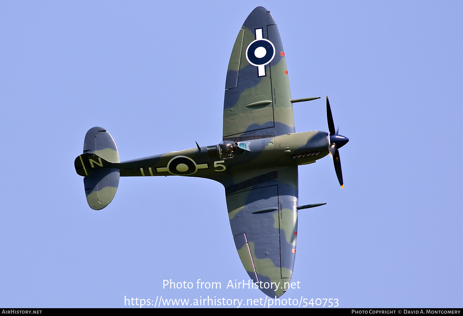 Aircraft Photo of G-BUAR / PP972 | Supermarine 358 Seafire F3 | UK - Navy | AirHistory.net #540753