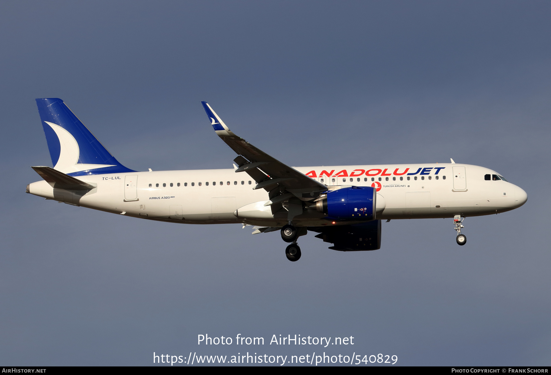 Aircraft Photo of TC-LUL | Airbus A320-271N | AnadoluJet | AirHistory.net #540829