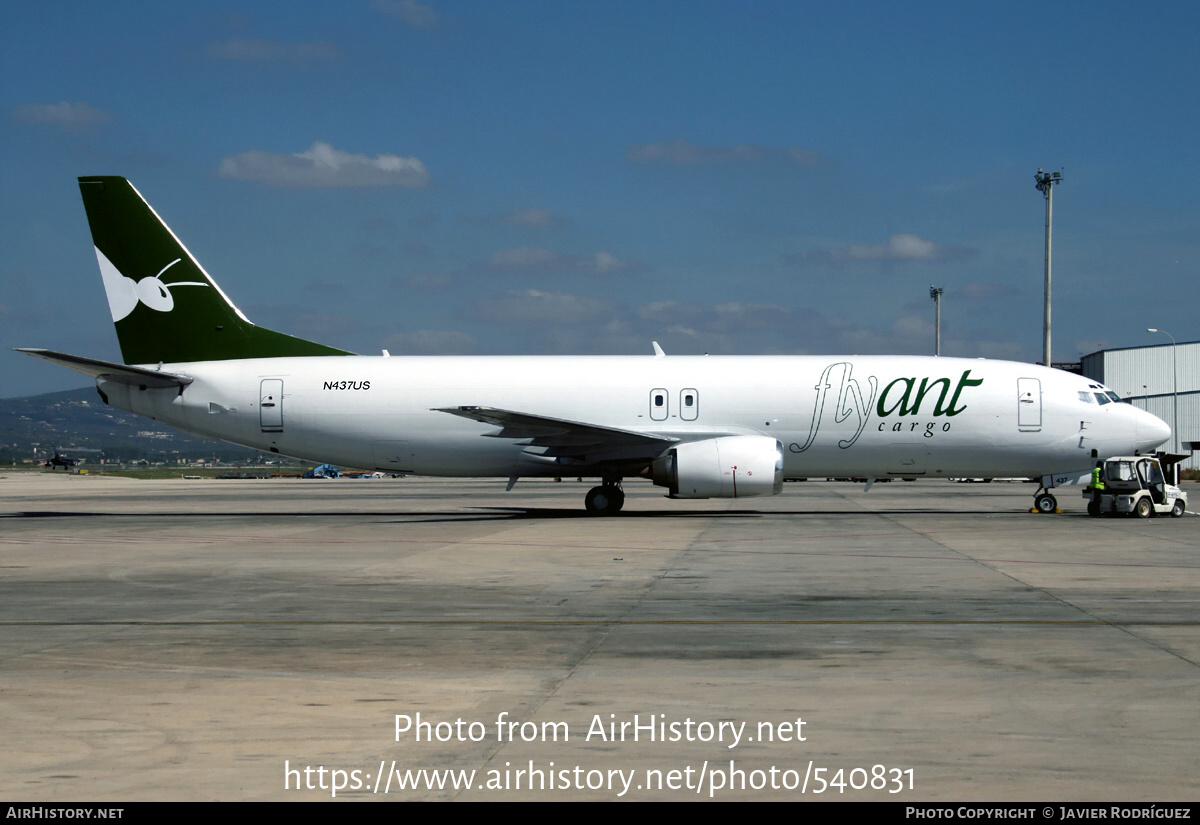 Aircraft Photo of N437US | Boeing 737-4B7/F | Flyant Cargo | AirHistory.net #540831