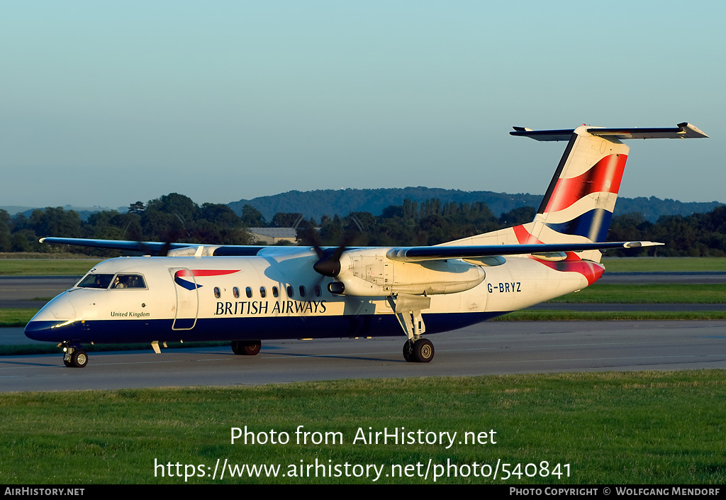 Aircraft Photo of G-BRYZ | Bombardier DHC-8-311Q Dash 8 | British Airways | AirHistory.net #540841