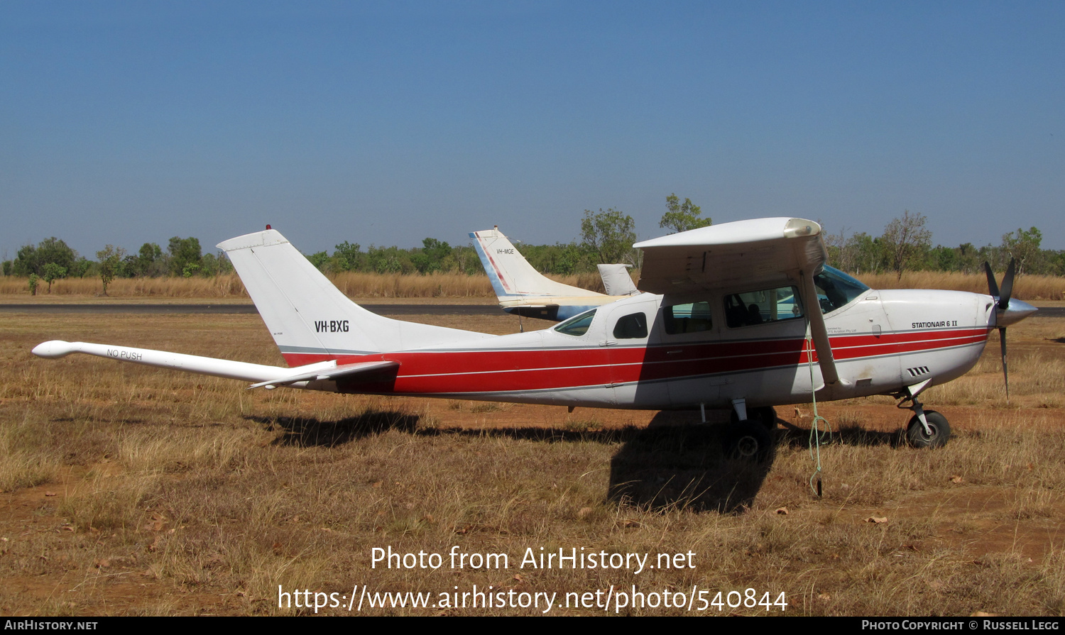 Aircraft Photo of VH-BXG | Cessna U206G Stationair 6 | AirHistory.net #540844