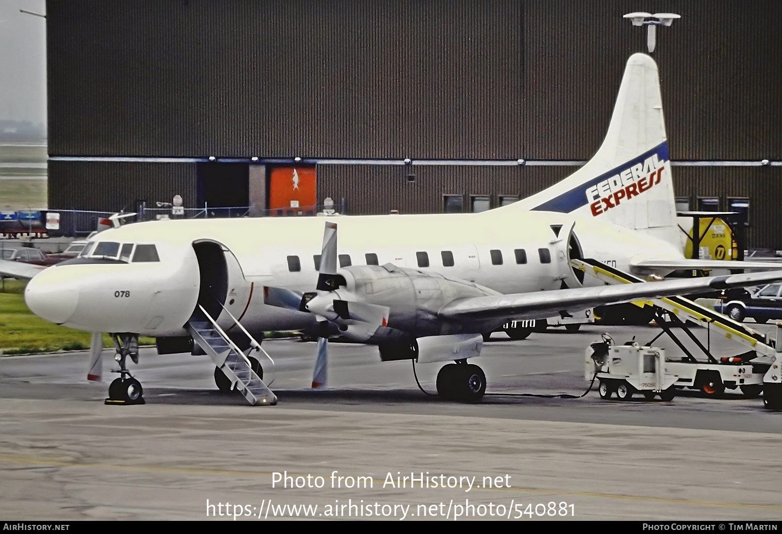 Aircraft Photo of C-GKFO | Convair 580/F | Federal Express | AirHistory.net #540881