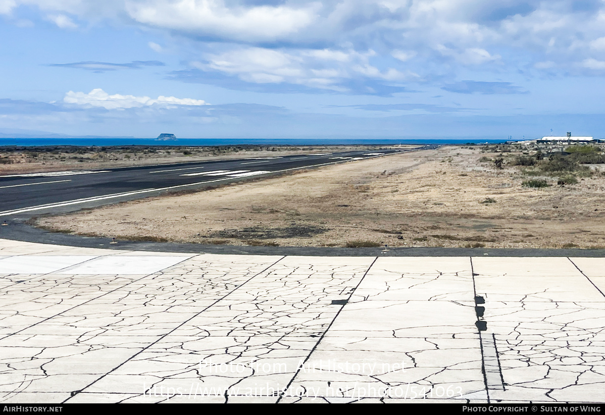 Airport photo of Baltra / Seymour (SEGS / GPS) in Ecuador | AirHistory.net #541063
