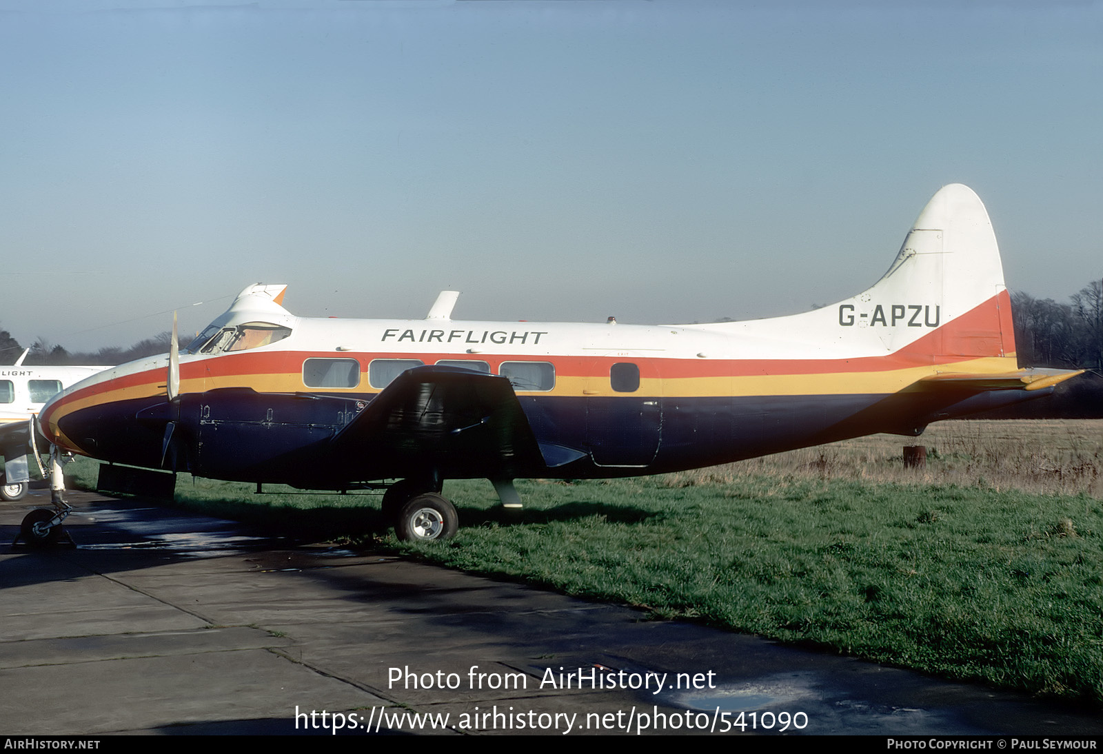 Aircraft Photo of G-APZU | De Havilland D.H. 104 Dove 5 | Fairflight | AirHistory.net #541090