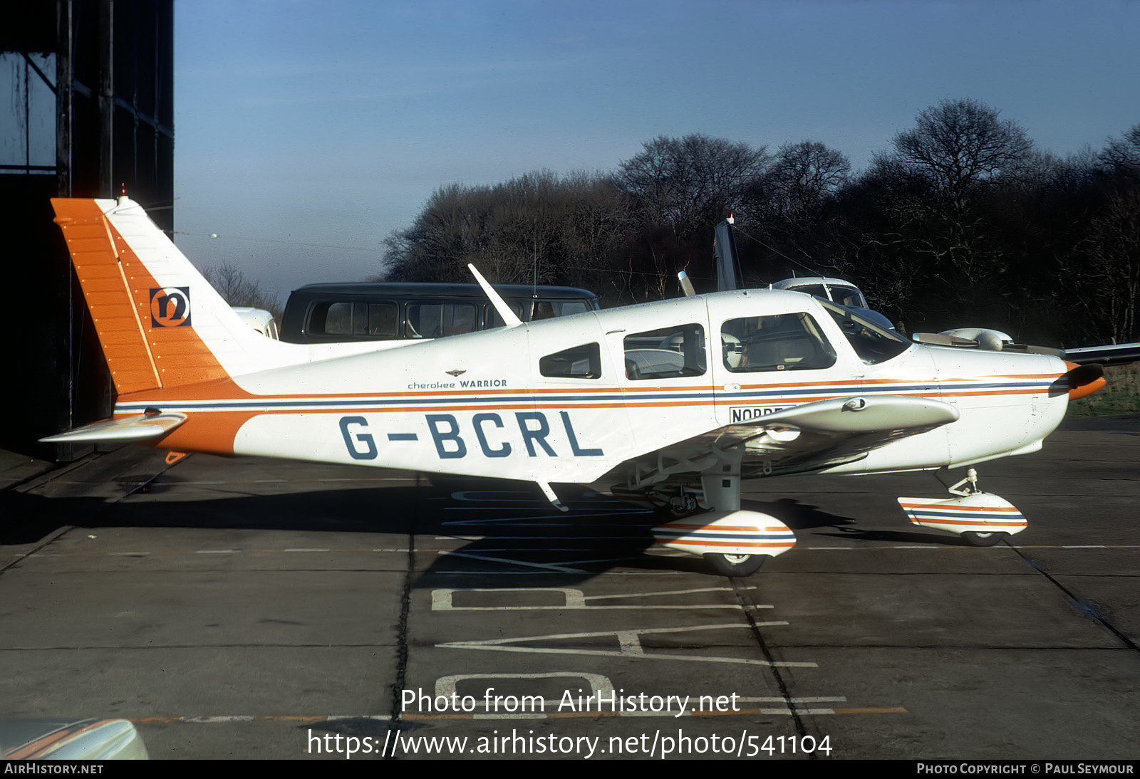 Aircraft Photo of G-BCRL | Piper PA-28-151 Cherokee Warrior | Nordec | AirHistory.net #541104