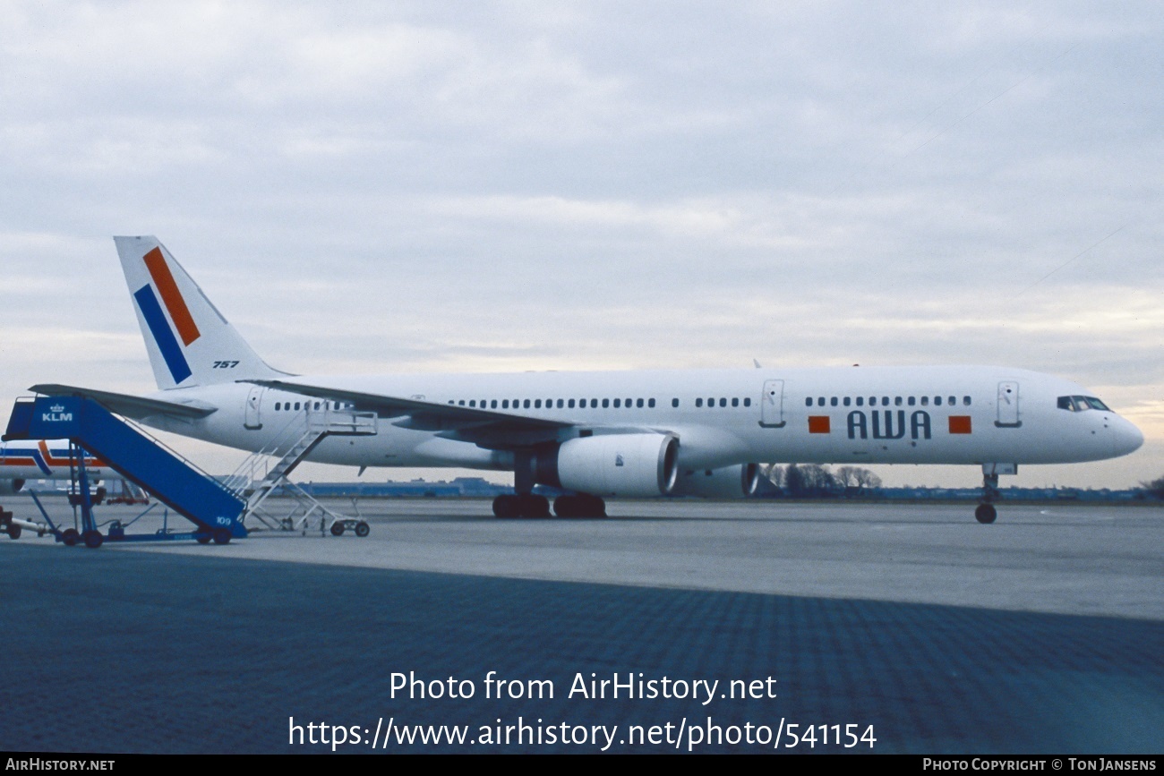 Aircraft Photo of PH-AHE | Boeing 757-27B | AWA | AirHistory.net #541154