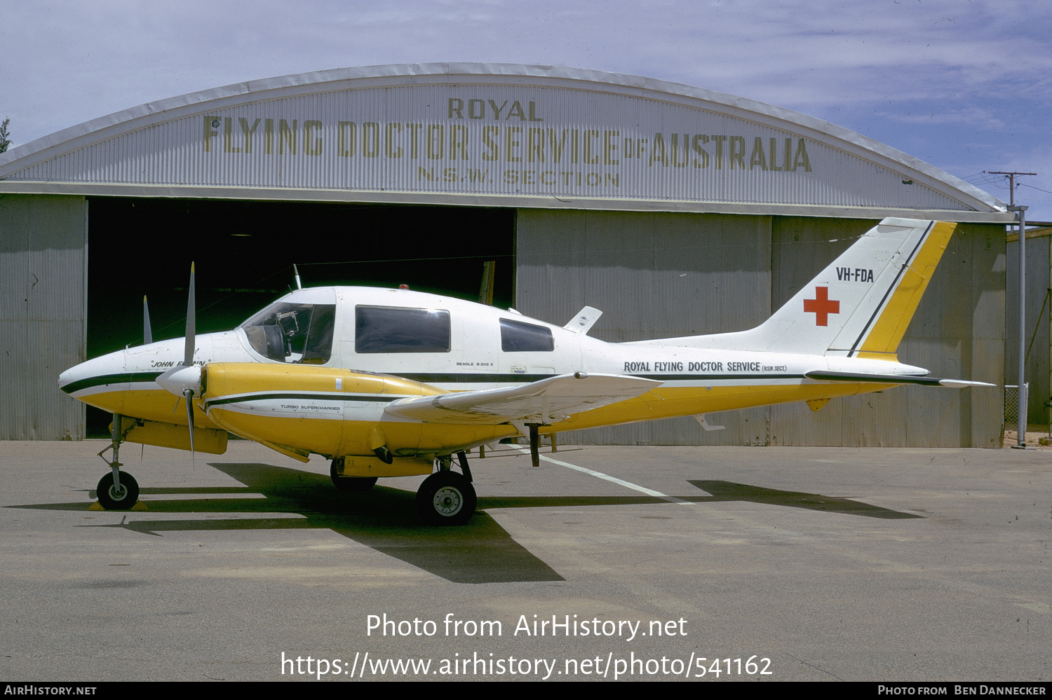 Aircraft Photo of VH-FDA | Beagle B.206S Series 2 | Royal Flying Doctor Service - RFDS | AirHistory.net #541162