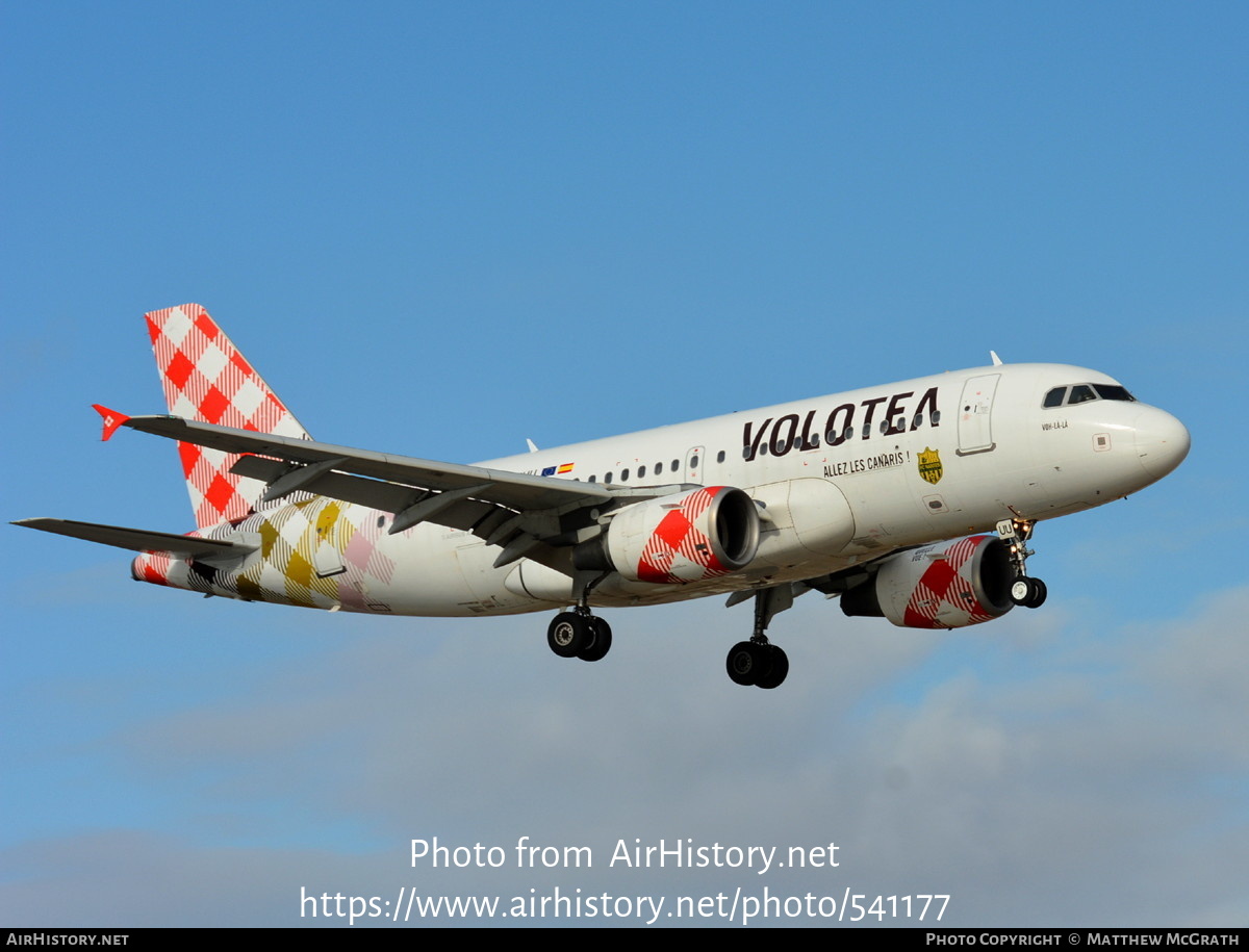 Aircraft Photo of EC-MUU | Airbus A319-111 | Volotea | AirHistory.net #541177