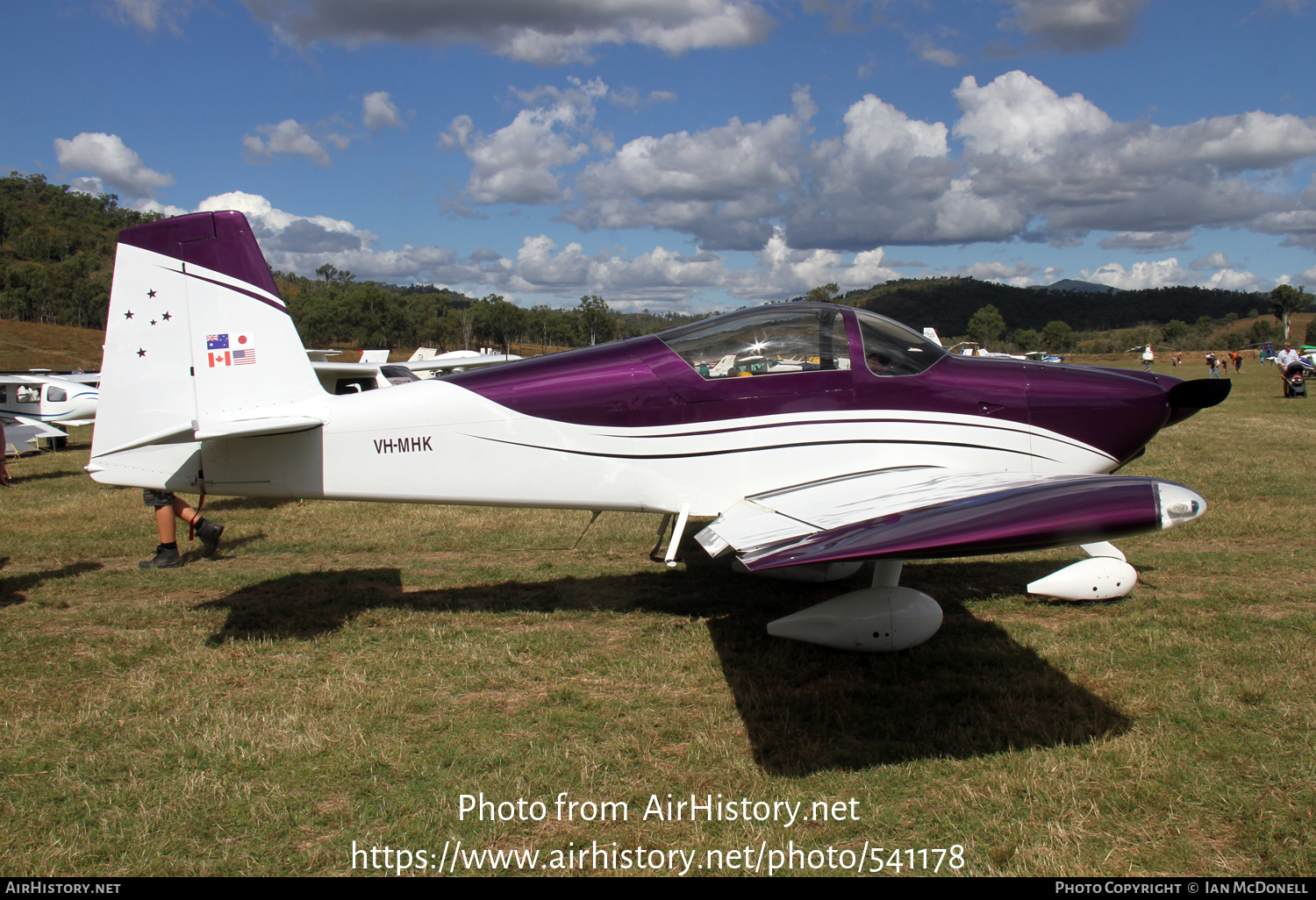 Aircraft Photo of VH-MHK | Van's RV-7A | AirHistory.net #541178